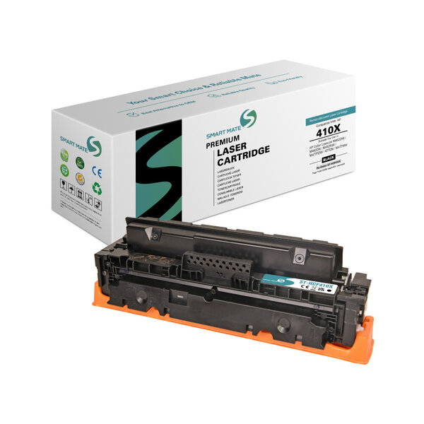 SmartMate cartouche laser rémanufacturée pour HP CF410X (410X) Noir