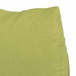 vidaXL Coussin de Dos Vert clair 45 x 20 x 35 cm tissu