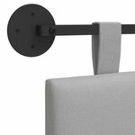 vidaXL Tête de lit suspendue Tissu