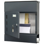 Profirst mail pm 830 boîte aux lettres anthracite