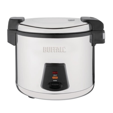 Cuiseur à riz professionnel - 6 litres - buffalo -  - acier inoxydable6460 x400x200mm