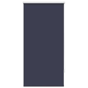 vidaXL Store enrouleur occultant 64 4 x 120 cm  largeur du tissu 60 cm  bleu marine