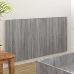 vidaXL Tête de lit Sonoma gris 160x1 5x80 cm Bois d'ingénierie