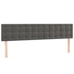 vidaXL Sommier à lattes de lit et matelas gris foncé 120x190cm velours