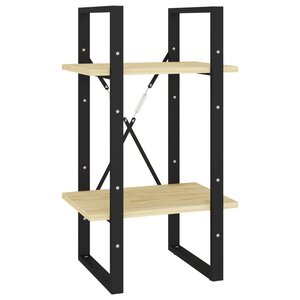 vidaXL Bibliothèque à 2 niveaux 40x30x70 cm Bois de pin massif