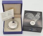 Pièce de monnaie 10 euro France 2016 argent BE – Coq