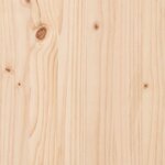 vidaXL Buffet haut 67x40x108 5 cm Bois massif de pin