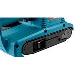 Makita ponceuse à bande 650 w bleu et noir