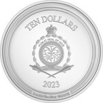 Pièce de monnaie en Argent g 155.5 (5 oz) Millésime 2023 IRON MAN ARC REACTOR