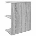 vidaXL Tables de chevet 2 Pièces sonoma gris bois d'ingénierie