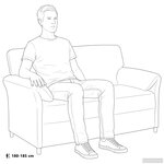 vidaXL Sofa 2 places Bordeaux 158 x 83 x 95 cm Velours