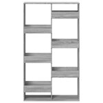 vidaXL Cloison de séparation sonoma gris 100x33x175 cm bois ingénierie