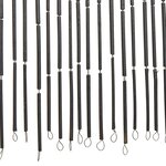 vidaXL Rideau de porte contre insectes Bambou 90 x 200 cm