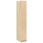 vidaXL Garde-robe chêne sonoma 30x50x200 cm bois d'ingénierie