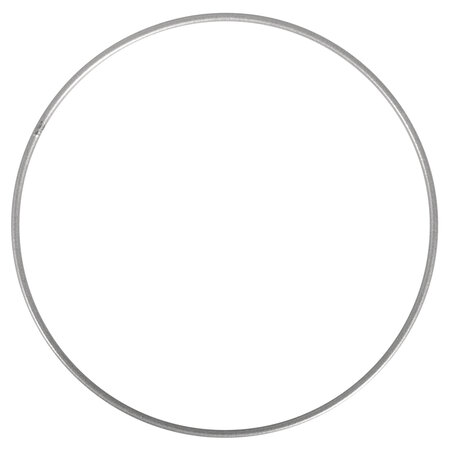 Armature abat-jour cercle ø 20 cm argent