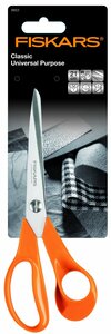 Ciseaux Classic Universels Droitiers 21 cm à lames auto affutantes, inoxydables FISKARS