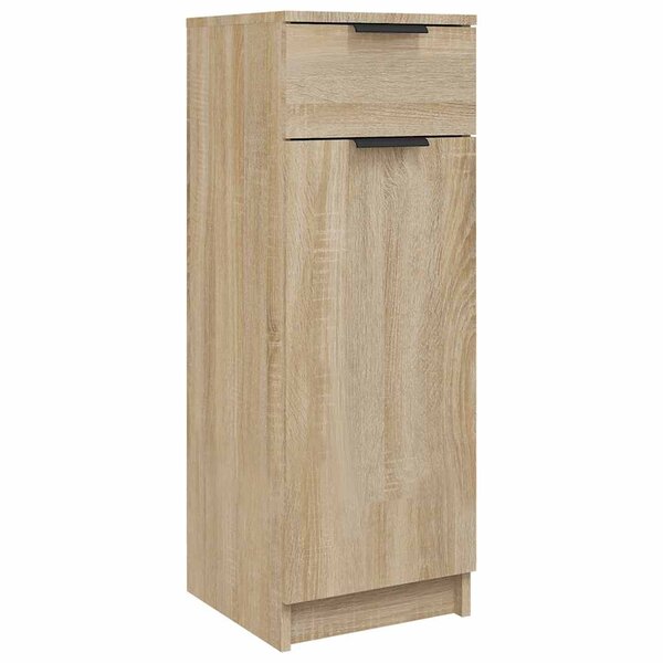 vidaXL Armoire de salle de bain Chêne sonoma 32x33 5x90 cm