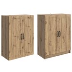 vidaXL Ensemble de Meubles 2 Pièces Bois d'ingénierie