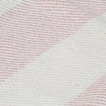 vidaXL Couverture Coton Rayures 125x150 cm Vieux rose