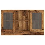 vidaXL Buffet vieux bois 120x30 5x70 cm bois d'ingénierie