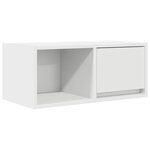 vidaXL Meubles TV 2 Pièces blanc 60x31x25 5 cm bois d'ingénierie