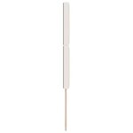 vidaXL Tête de lit avec tête de lit Crème 100 cm Cuir synthétique