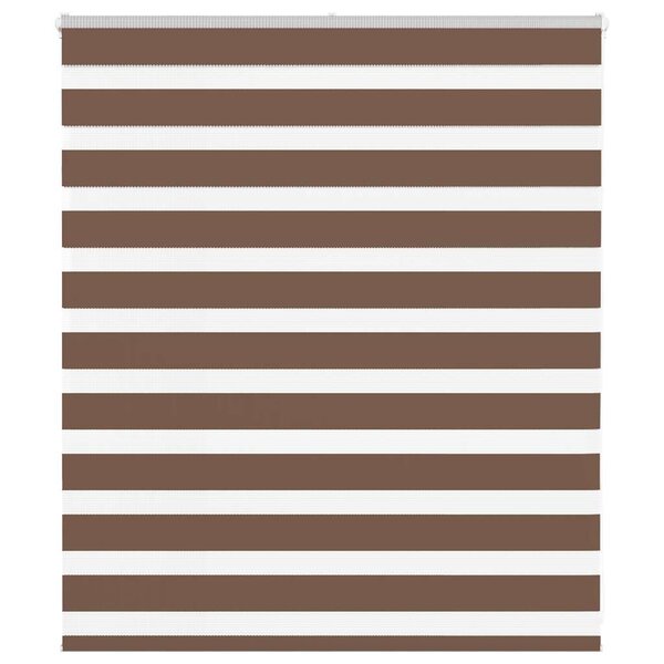 vidaXL Store zèbre marron 135x100cm largeur du tissu 130 9cm polyester