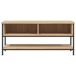 vidaXL Meuble TV Chêne Sonoma 100x35x45 cm Bois d'ingénierie