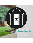 THIRARD - Verrou double entrée Apache pour porte d'entrée  cylindre 50mm  acier  3 clés  époxy or