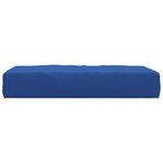 vidaXL Coussin de palette bleu 60x60x8 cm tissu oxford