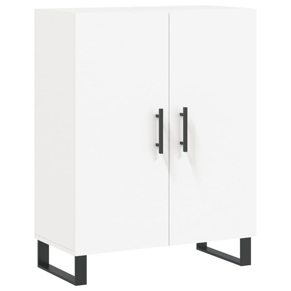vidaXL Buffet blanc 69 5x34x90 cm bois d'ingénierie