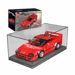 Mould King 27038 - F40 Voiture de sport avec vitrine de présentation