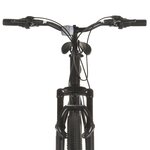 vidaXL Vélo de montagne 21 vitesses Roues de 27 5 pouces 50 cm Noir