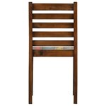 vidaXL Chaises à manger lot de 4 bois de récupération solide