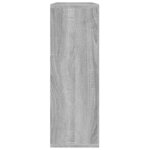 vidaXL Étagère murale Sonoma gris 104x20x58 5 cm Bois d'ingénierie