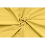 Parure de lit - housse de couette 220 x 240 + 2 taies d'oreiller 60 x 60 coton renforcé - Jaune