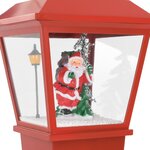 Vidaxl lampe de piédestal de noël avec père noël 64 cm led