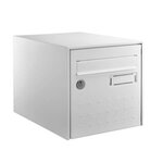 Boîte aux lettres blanche double face STEEL BOX - Decayeux