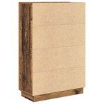 vidaXL Bureau Bois ancien 71 5 x 31 5 x 106 5 cm Bois d'ingénierie