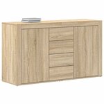 vidaXL Buffet Chêne sonoma 120 x 36 x 69 cm Bois d'ingénierie