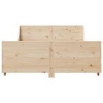 vidaXL Cadre de lit sans matelas 140x200 cm bois massif de pin