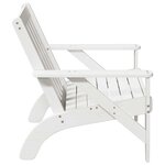 vidaXL Chaises de jardin adirondack lot de 2 75x77x77 cm