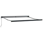 vidaXL Auvent rétractable automatique bordeaux 300x250 cm