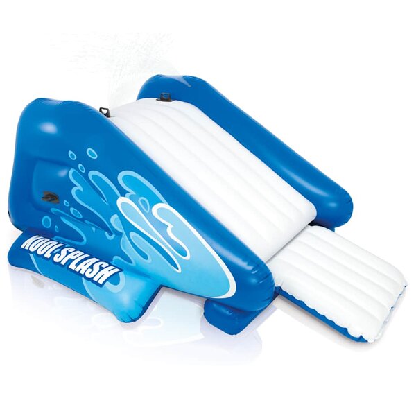 Intex Toboggan aquatique gonflable Kool Splash Bleu