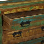 vidaXL Buffet Marron 80 x 30 x 65 cm Bois massif de récupération