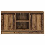 vidaXL Meuble TV Marron 100 x 34 x 50 cm Bois d'ingénierie