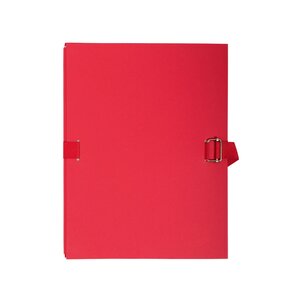 Chemise Dos Extensible Papier - 24x32cm - Rouge - X 10 - Exacompta