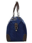 Sac de voyage Light  soute- KATANA - Finition en cuir - 60 CM - 29319-Bleu