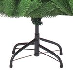 vidaXL Sapin de Noël artificiel Nordmann avec LED et boules Vert 180cm