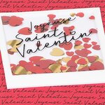Carte Saint-valentin - Cœurs - Draeger paris